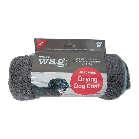 HENRY WAG Microfibre Dog Drying Coat - Pets Villa