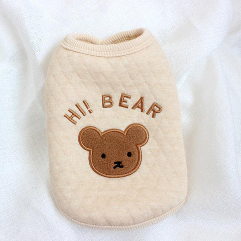 Hi Bear/ Hi Rabbit Pet Winter Coat - Pets Villa