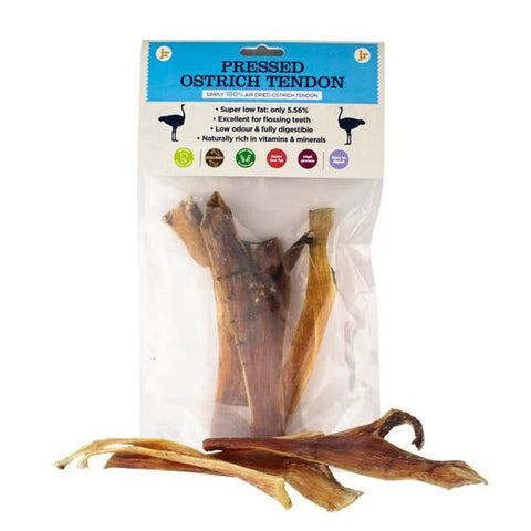 JR Pressed Ostrich Tendon 3pc - Pets Villa