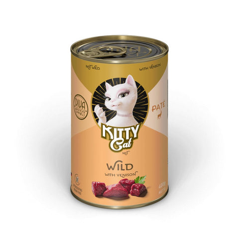 KITTY CAT Diva Effect Pate with Venison - Pets Villa