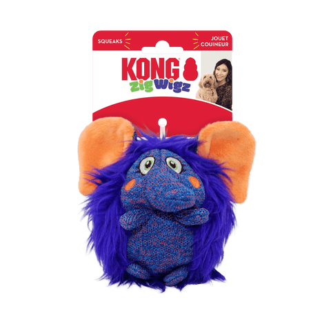 KONG ZigWigz Elephant Md - Pets Villa