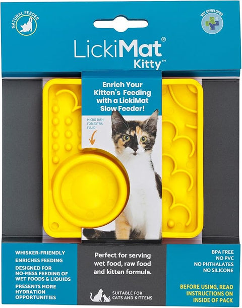 LICKIMAT Classic Kitty 10cm - Pets Villa