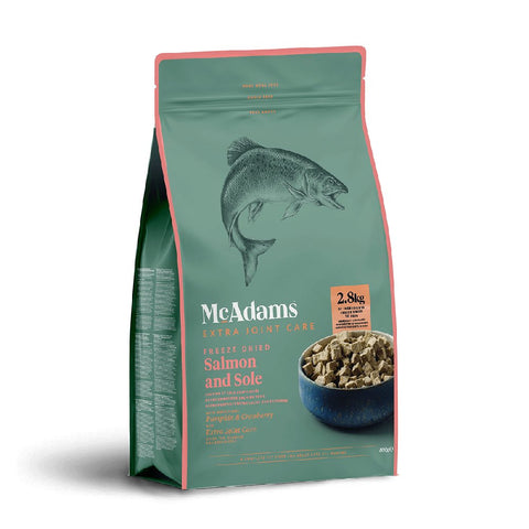 MCADAMS Freeze Dried Salmon and Sole for Cat Extra Joint Care - Pets Villa