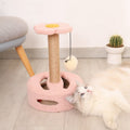 MIAOFAIRY Flower Scratcher with Ball Track - Pets Villa