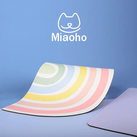 MIAOHO Rainbow Pet Feeding Mat - Pets Villa