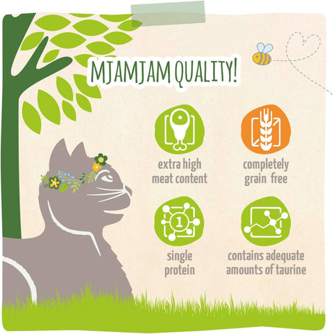 MJAMJAM Bio Beef Cat Food - Pets Villa