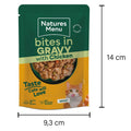 NATURES MENU Cat Bites in Gravy with Chicken - Pets Villa