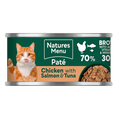 NATURES MENU Cat Chicken with Salmon and Tuna Pate 85g - Pets Villa