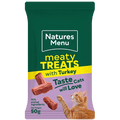 NATURES MENU Cat Meaty Treats with Turkey 50g - Pets Villa
