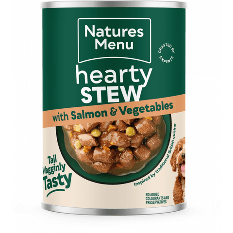 NATURES MENU Dog Heart Stew with Salmon and Vegetables - Pets Villa