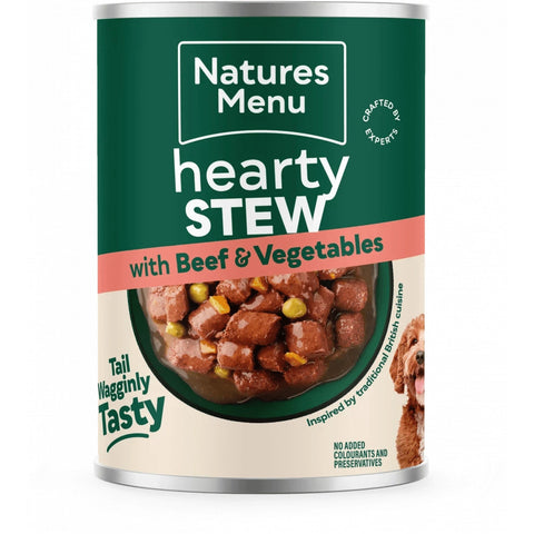 NATURES MENU Dog Hearty Stew with Beef and Vegetables - Pets Villa