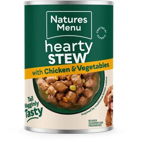 NATURES MENU Dog Hearty Stew with Chicken and Vegetables - Pets Villa