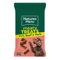 NATURES MENU Dog Meaty Treats Beef and Pork 50g - Pets Villa