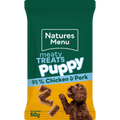 NATURES MENU Puppy Meaty Treats Chicken and Pork 50g - Pets Villa
