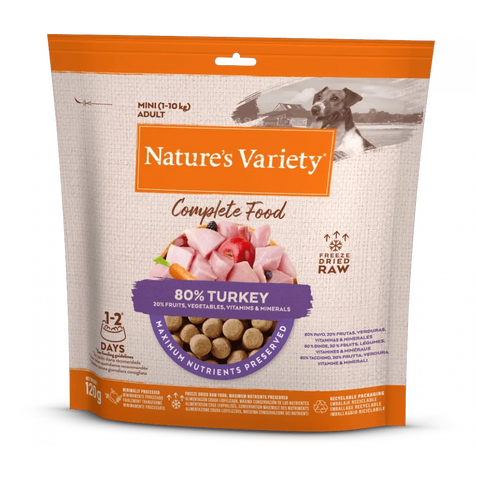 NATURE'S VARIETY Complete Freeze Dried Food Turkey 120g - Pets Villa