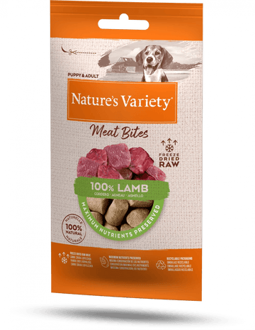 NATURE'S VARIETY Freeze Dried Bites 100% Lamb Bites 20g