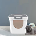 Open Top Cat Litter Tray - Pets Villa