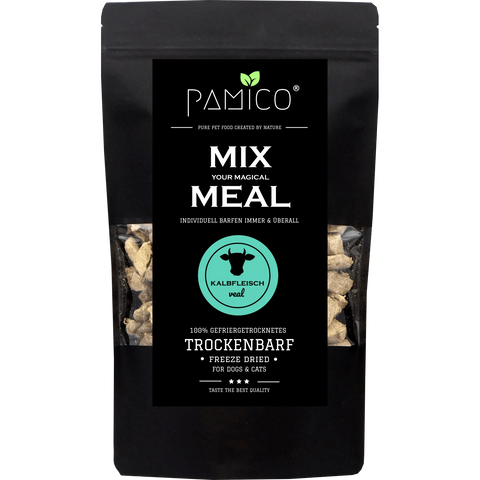 PAMICO Mix Meal Freeze - dried Veal 120g - Pets Villa