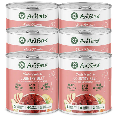 ANIFORTE Dog PureNature Country Beef - product image. This is a product of Pets Villa.