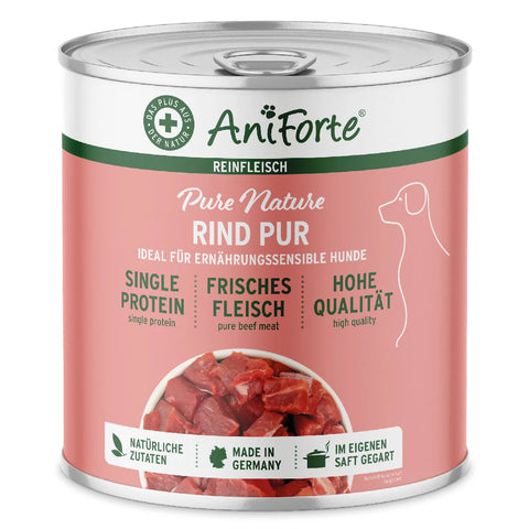 ANIFORTE Dog PureNature Pure Beef - product image. This is a product of Pets Villa.