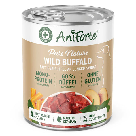 ANIFORTE Dog PureNature Wild Buffalo - product image. This is a product of Pets Villa.