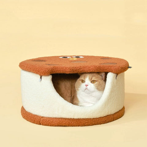 PURLAB Cookie Pet Bed - Pets Villa