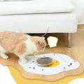 PURLAB Egg Shape Pet Feeding Mat - Pets Villa