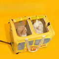 PURLAB School Bus Pet Carrier - Pets Villa