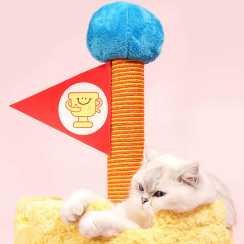 PURLAB Super Meow Cat Scratcher and Bed - Pets Villa