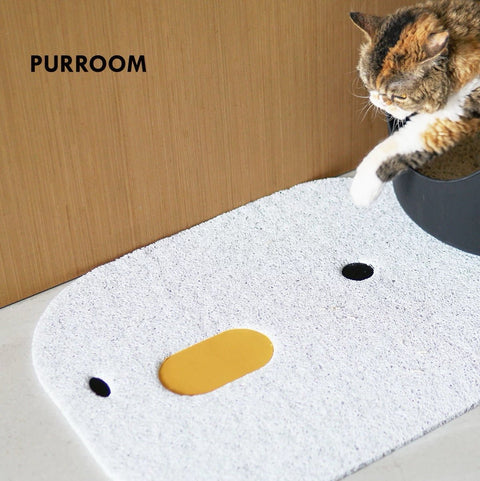 PURROOM Little Chicken Cat Litter Mat Rectangular - Pets Villa