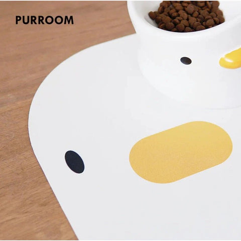 PURROOM Little Chicken Meal Mat - Pets Villa