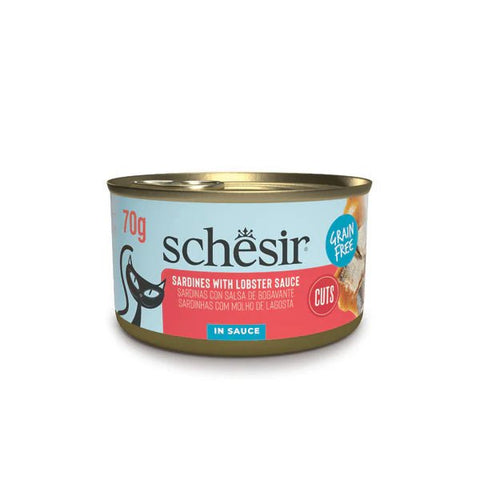 SCHESIR Sardines with Lobster Sauce in Sauce 70g - Pets Villa