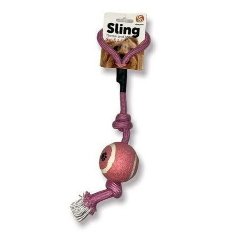 SHARPLES Sling Throw and Tug Toy for Dogs - Pets Villa