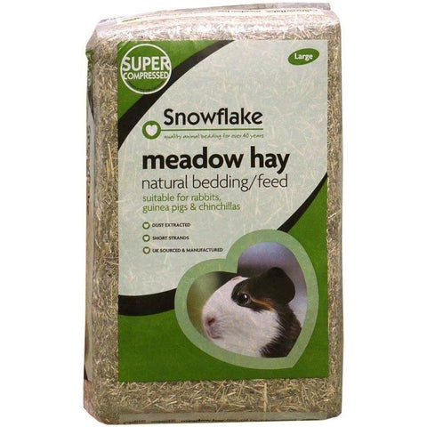 SNOWFLAKE Meadow Medium Hay Medium 1.5kg - Pets Villa