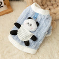 Soft Panda Pet Sweater - Pets Villa