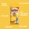 SOOPA Banana and Peanut Butter Dental Sticks for Dogs 4pcs - Pets Villa