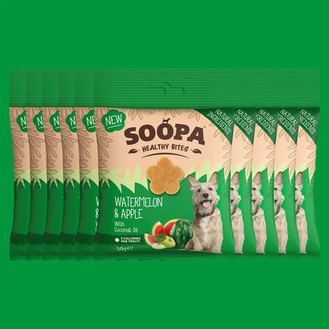 SOOPA Watermelon & Apple Healthy Bites 50g - Pets Villa