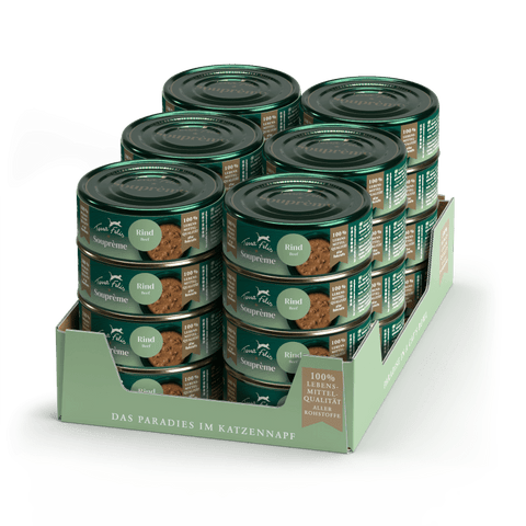 TERRA FELIS Soupreme Beef Complementary Cat Food 70g - Pets Villa