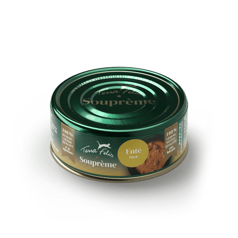 TERRA FELIS Soupreme Duck Complementary Cat Food 70g - Pets Villa