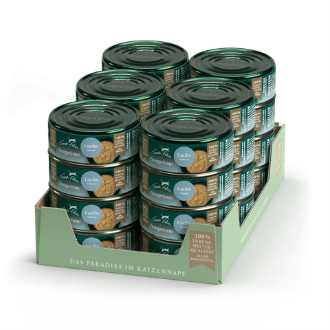 TERRA FELIS Soupreme Salmon Complementary Cat Food 70g - Pets Villa