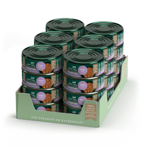 TERRA FELIS Soupreme Turkey Complementary Cat Food 70g - Pets Villa