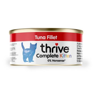 THRIVE Complete Kitten Tuna Fillet 75g - Pets Villa