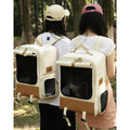 TINYPET Cream Pet Backpack - Pets Villa