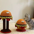 TOLEA Hamburger Sisal Cat Scratcher - Pets Villa