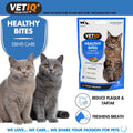 VETIQ Healthy Bites Breath & Dental Treats for Cats (65g) - Pets Villa