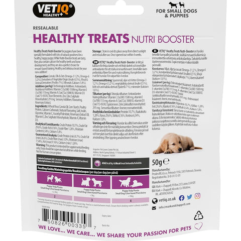 VetIQ Healthy Treats Nutri - Booster Puppy Treats 50g - Pets Villa