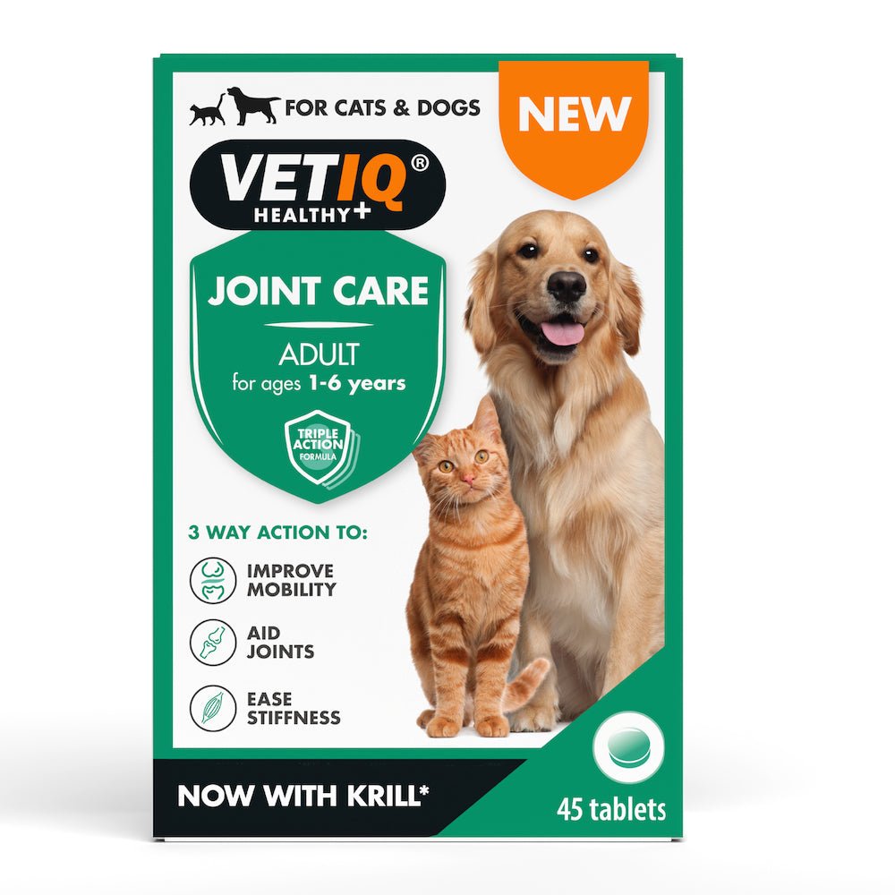 VETIQ Joint Care Tablets for Adult Cats and Dogs Pets Villa