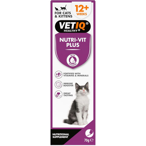 VETIQ Nutri - Vit Plus Vitamin Energiser For Cats & Kittens - Pets Villa