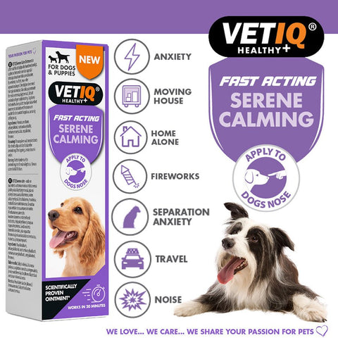 VETIQ Serene Calming Ointment 50g - Pets Villa