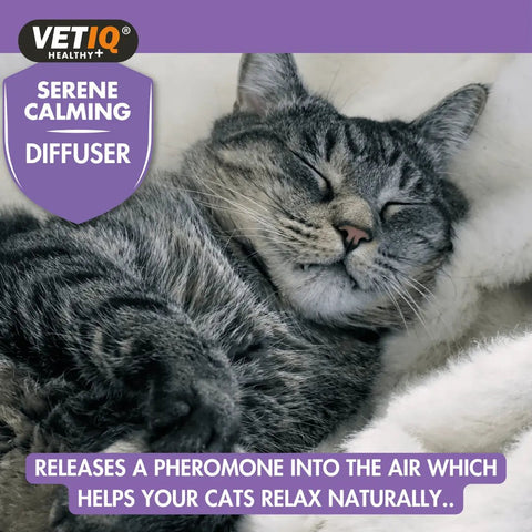 VETIQ Serene Calming Portable Diffuser and Refill Starter Kit - Pets Villa